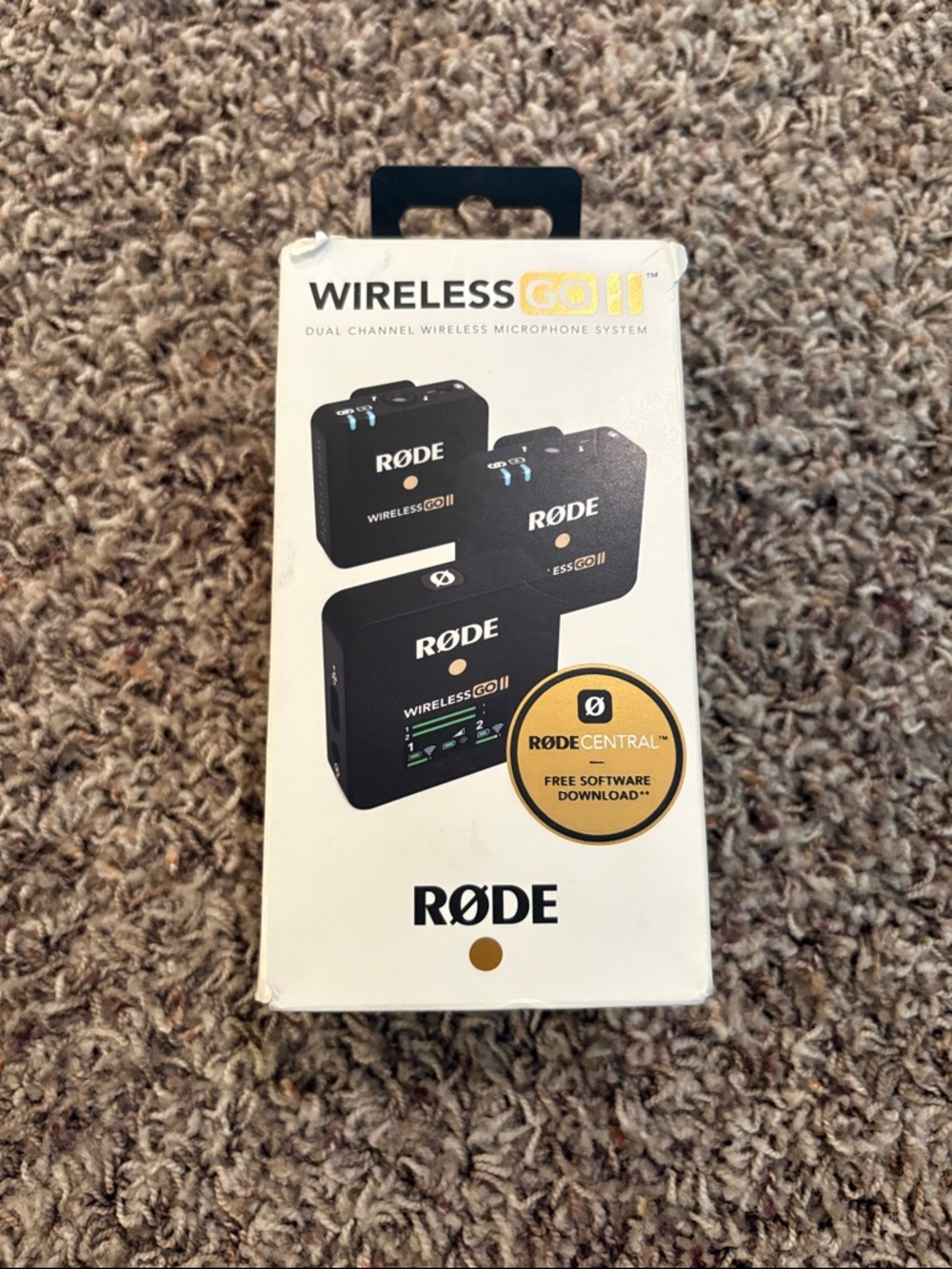 Rode Wireless GO II Dual Channel Wireless Microphone System x3 NEW
